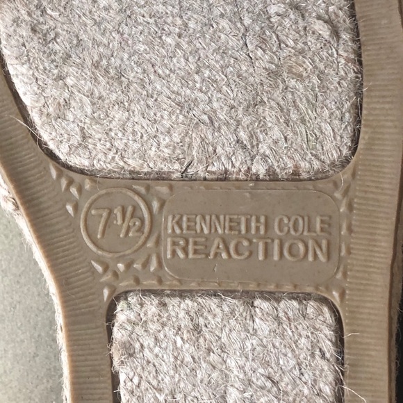 KENNETH COLE REACTION ‘HOW NOL’ ESPADRILLE FLAT. - Picture 7 of 8